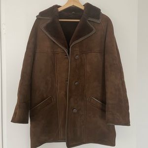 Vintage Shearling Sheepskin Coat